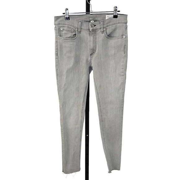 rag & bone Denim - Rag & Bone Women's Ankle Skinny Jeans Size 29 Burmese Gray Wash